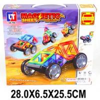 Магнитный конструктор *Машинка*, 32 детали - LT3001