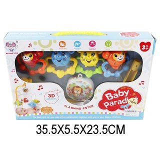 Мобиль заводной на кроватку Shantou Gepai Мышата - 648A-42