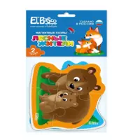 Мягкий пазл El BascoKids Лесные жители - ET02-003