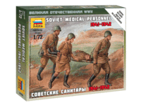 Сборные солдатики Zvezda Советские санитары, масштаб 1:72 - ZV-6152