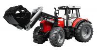Трактор Bruder Massey Ferguson 7480 с погрузчиком - 02-042