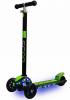 Самокат Y-SCOO MAXI Laser Show black|green - 5857
