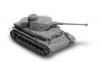 Сборная модель Zvezda немецкого тяжелого танка *Тигр*, масштаб 1:100 - 6256