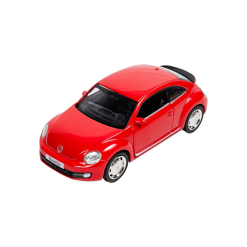 Машина металлическая PIT STOP Volkswagen New Beetle 1:32, инерционная - PS-554023-R