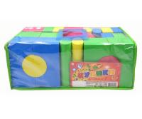 Кубики ABtoys мягкие, 48 предметов - PT-00479