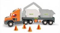 Машина Wader Super Tech Truck с строительными  контейнерами - 36760