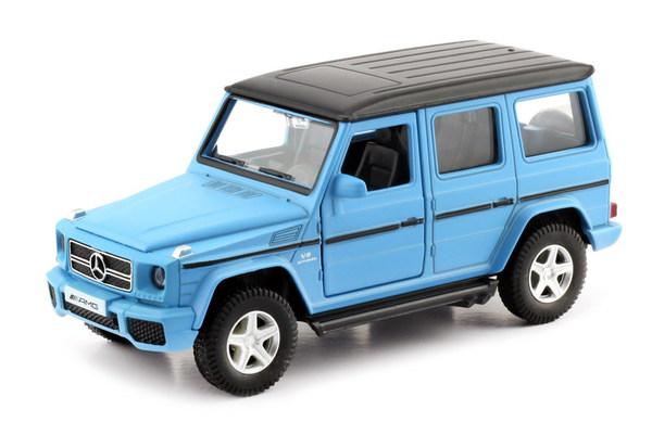 Машина RMZ City MERCEDES BENZ G63, масштаб 1:35, матовый голубой - 554991M(E)