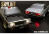 Кузов 1:10 - NISSAN SKYLINE C210 JAPAN - ABC-66129