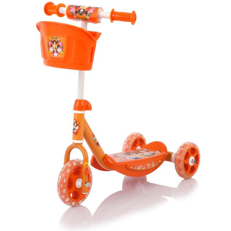 Самокат 3 Wheel Scooter 3-х колёсный Baby Care - CMC008