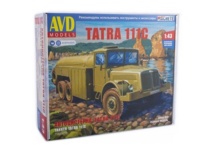 Сборная модель AVD Tatra 111C автоцистерна, масштаб 1:43 - 1584AVD