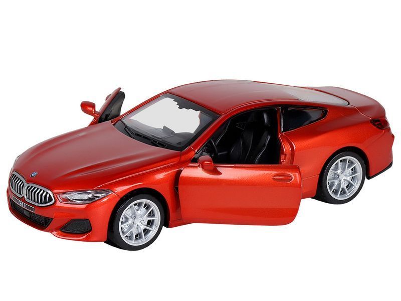 Машина*Автопанорама* BMW M850i Coupe, масштаб 1:35, красный, свет, звук - JB1251474