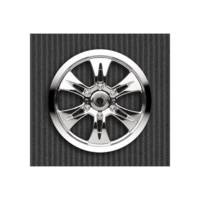 Диски колесные (Трак 1:8) - MAXXTM Velocity 6 | Zero off-set | Chrome | HEX14mm | 2шт - PL2662-01