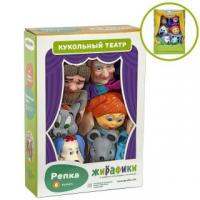 Кукольный театр *Репка*, 6 кукол - 68321