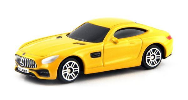 Машина металлическая Uni-Fortune *Mercedes-Benz GT S AMG 2018*, желтая - 344992S-YL