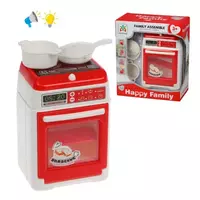 Игровой набор Бытовая техника, Плита, 3 предмета, свет, звук - 200644927