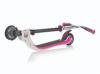 Самокат GLOBBER FOLDABLE FLOW 125, бело-розовый - во5438-2
