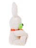 Мягкая игрушка Fluffy Family Зая с морковкой 20см - 682121