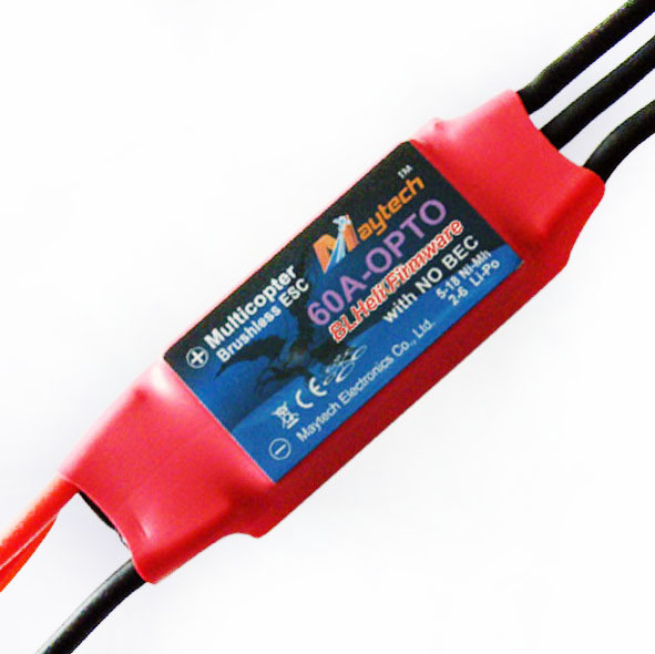 Регулятор оборотов Maytech Harrier-Suprem 60A-OPTO (BLHeli) - MT60A-OPTO-HS-BL