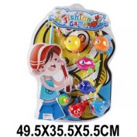 Настольная игра Рыбалка с крючком  удочка + 6 фигурок - BW30035-2