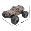 Радиоуправляемый внедорожник HB 666 Desert Truck 4WD RTR масштаб 1:18 2.4G - HB-ZG1801A