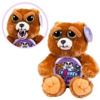 Мягкая игрушка ABtoys Медведь бурый серия *Хищники* 20 см - M2072