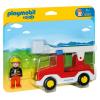Конструктор Playmobil 1.2.3.: Пожарная машина с лестницей - 6967pm