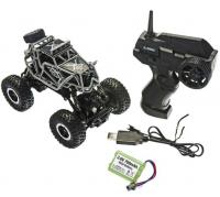 Радиоуправляемая раллийная машина 1Toy Драйв - OFF ROAD 5 серо-черная, 1:43 - Т10948