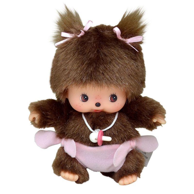 Мягкая игрушка Милая девочка в подгузнике Bebichhichi 15 см - 235380