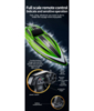Радиоуправляемый катер HJ Toys Chasing Waves PRO RTR 2.4G - HJ818PRO-GREEN-BAG