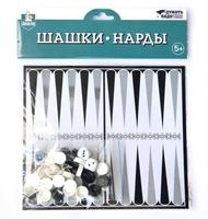 Настольная игра Десятое королевство *Шашки-Нарды* европодвес - 04025ДК