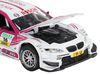 Машина Автопанорама BMW M3 DTM, белый-розовый, масштаб 1:32, свет, звук, инерция - JB1251304