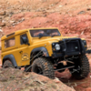 Радиоуправляемый английский внедорожник MN Model Land Rover Defender D90 (желтый) RTR 4WD масштаб 1:10 2.4G - MN-999 YELLOW