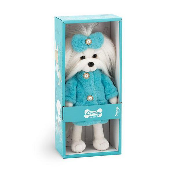 Мягкая игрушка Orange Toys Собачка Lucky Mimi Мятная шубка с каркасом 25 см - LD5|070