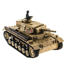 Радиоуправляемый танк Heng Long Panzerkampfwagen III (Германия) Upgrade V7.0 RTR масштаб 1:16 2.4G - 3849-1Upg V7.0