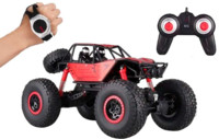 Радиоуправляемый синий краулер MZ 4WD (пульт+часы) масштаб 1:10 - MZ-YY2025-RED