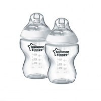 Бутылочки для кормления, 260 мл, 2 шт. с антиколиковым клапаном, медленный поток Tommee Tippee - 42252042