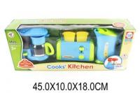 Игровой набор кухонной техники Cook*s Kitchen тостер, чайник, кофемашина - K8857-2