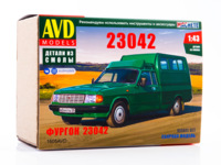Сборная модель AVD Фургон 23042, масштаб 1:43 - 1605AVD