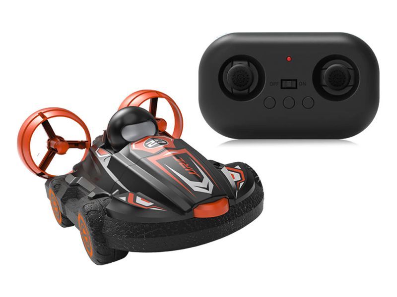 Радиоуправляемый аэромобиль амфибия 2 in 1 mini boat|car - JJRC-Q86-BLACK