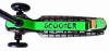 Самокат Y-SCOO MAXI Laser Show black|green - 5857