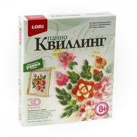 Квиллинг. Панно *Пышные цветы* - Квл-011