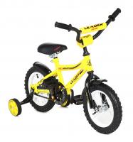 Детский двухколесный велосипед Leader Kids, цвет: желтый|черный - GL000722319