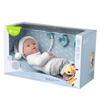 Пупс JUNFA Pure Baby 35см в кофточке, штанишках и шапочке, с аксессуарами - WJ-B9973