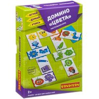 Настольная игра Bondibon Домино *Цвета*- ВВ3901