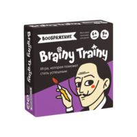 Настольная игра-головоломка BRAINY TRAINY Воображение  - УМ463
