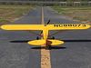 Радиоуправляемый самолет Top RC J3 желтый 1400мм KIT - top066A