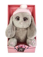Мягкая игрушка Angel Collection Зайка Глазастик в шапке 20см, коробка - 682128