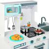 Детская деревянная игровая кухня PAREMO *Блуми Стайл* с 4 предметами посуды - PK220-03