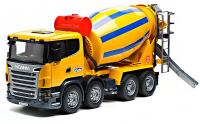 Бетономешалка Bruder Scania, жёлто-синий - 03-554