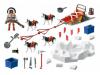Конструктор Playmobil Полярная экспедиция: Хаски с нарисованными санями - 9057pm